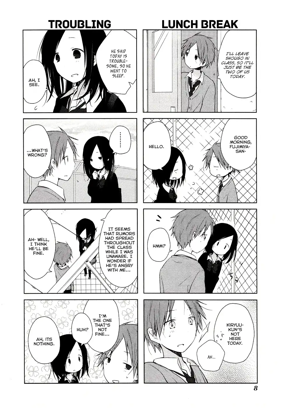 Isshuukan Friends. Chapter 4 9